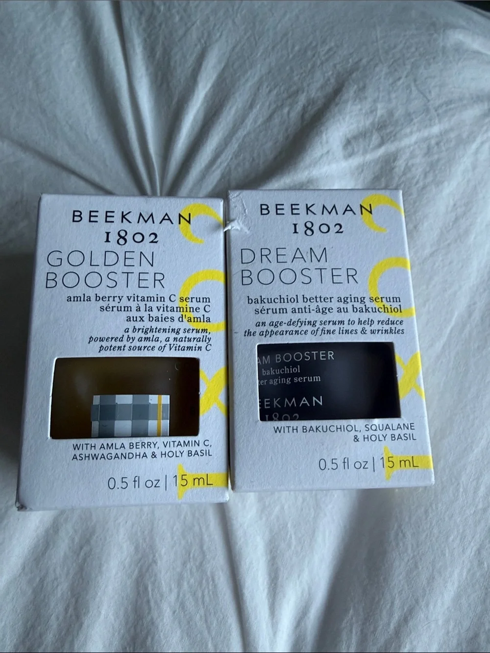 Beekman 1802 Golden Booster & Dream Booster Serums -Bundle